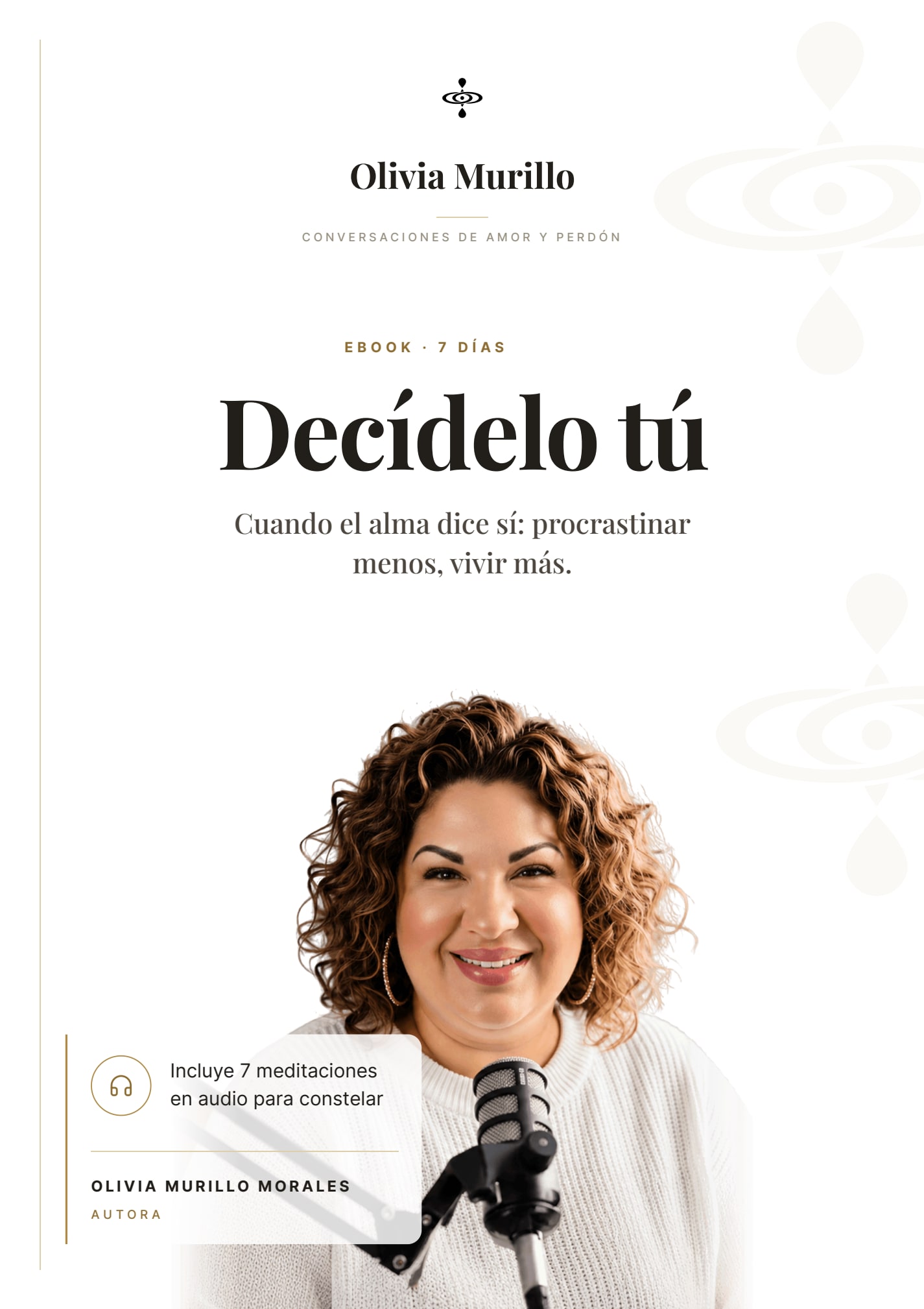 Portada del libro «Decídelo tú», de Olivia Murillo Morales